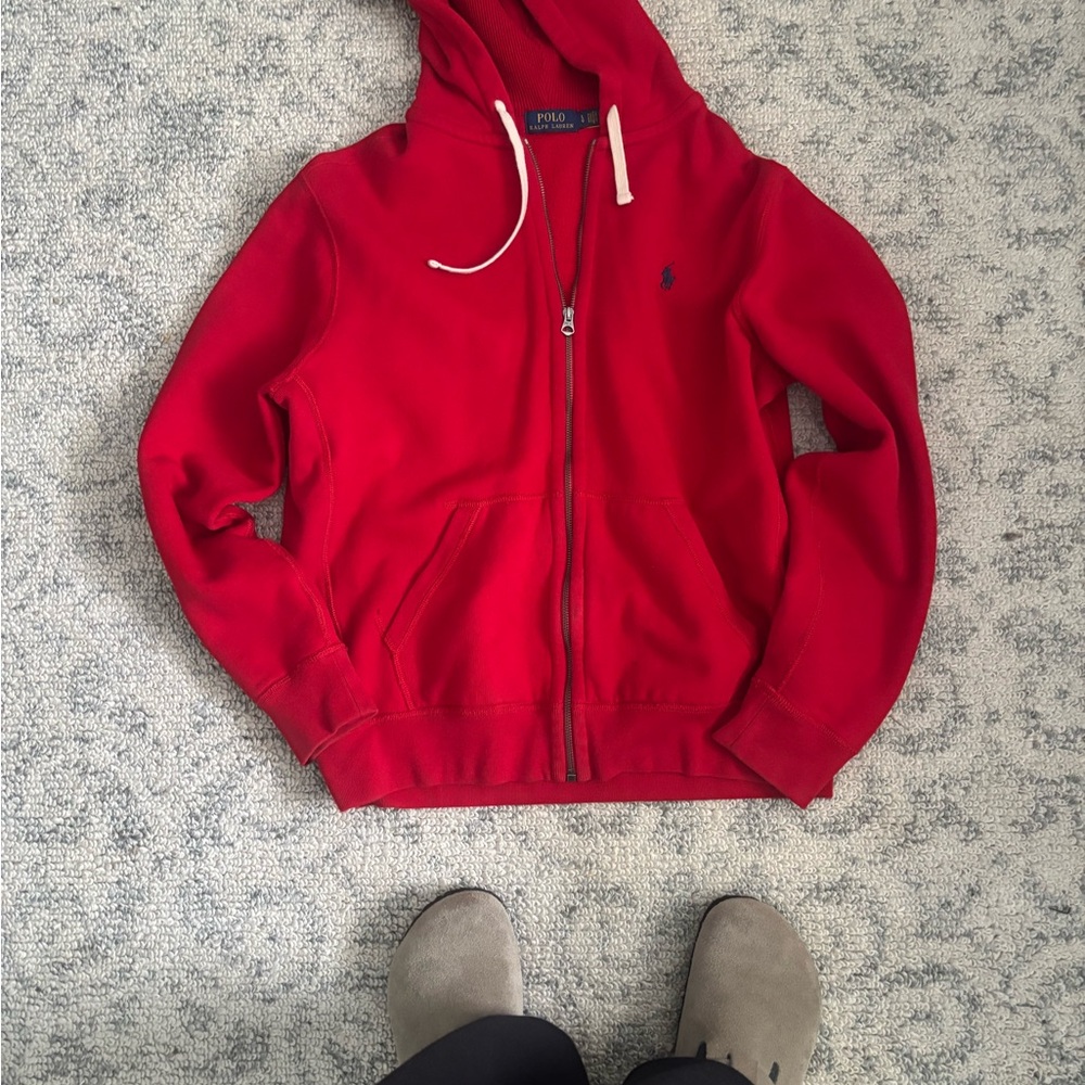Polo Ralph Lauren Red Hoodie